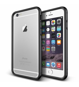 Verus iPhone 6 Plus/6S Plus ile Uyumlu Iron Bumper Kılıf Black Titanium
