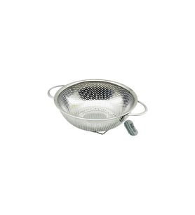 19CM METAL KULPLU ÇELİK SEPET SÜZGEÇ İNCE TEL AYAKLI (5343)