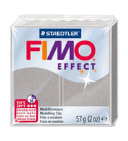 Staedtler Fimo Effect Polimer Kil 57 gr 817 Sedefli Gümüş 