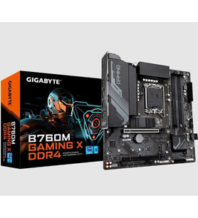 GIGABYTE B760M GAMING X DDR4 HDMI DP PCIE 4.0 1700p mATX