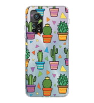 PrintiFy Xiaomi Mi 10 T ile Uyumlu Water Color 4  Kamera Korumalı Şeffaf  Kılıf