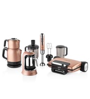 Korkmaz Rosa Gold 14 Prç Elektro Set
