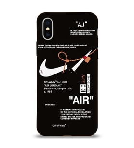 Apple iPhone X Uyumlu Lansman Kılıf Sneakers Tasarımlı Altı Kapalı İçi Kadife Kaplı Silikon Kapak (Şeffaf)