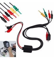 Power Supply/Güç Kaynağı Ara Kablosu Timsah ve Kancalı Uçlar