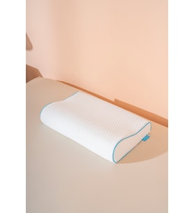 Boyun Destekli Ortopedik Visco Yastık 56x36x11/7 cm