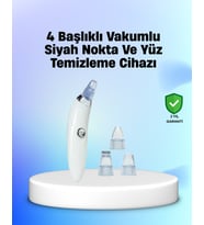 Northcity Vakum Teknolojili Siyah Nokta Temizleyici Cihaz - 4 Farklı Başlık & Derin Gözenek Temizliği