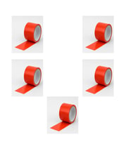 Omeyva Takviyeli Tamir Bandı - İzolasyon Onarım Çadır Bandı - Turuncu - 48 mm x 10 YRD - 5 Rulo