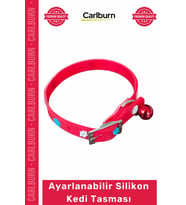 #Petshop Yumuşak Konforlu Ayarlanabilir Şık Dayanıklı Su Geçirmez Esnek Hafif Silikon Kedi Tasması