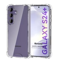 Microsonic Samsung Galaxy S24 Plus Kılıf Shock Absorbing Şeffaf (Renksiz)