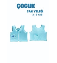2-5 Yaş Arası Mavi Kuyruklu Sünger Yüzme Can Yeleği, Çocuklar Için Yüzdürme Ekipmanı, Havuz Can Simi