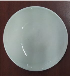 ÇUKUR YEMEK TABAK 20 Cm SADE (6 adet)