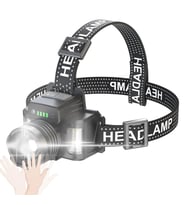 Sensörlü CREE TG LED Şarjlı Kafa Lambası Güçlü Aydınlatma Profesyonel Kullanım WT-625