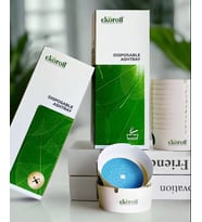 EKOROLL Tek Kullanımlık Kağıt Küllük - Kokusuz Jeli Su ile Aktifleşen Koku Hapseden Pratik Hijyenik Taşınabilir Sihirli Küllük - 10 Adetli Paket