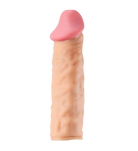 Big Head 50mm Dolgulu Penis Kılıfı
