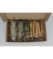 Doğal Ağaç ve Bitki Tütsü Seti ( Beyaz Adaçayı-Lavanta-Ardıç-Palo Santo )