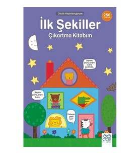 İlk Şekiller Çıkartma Kitabım- 250 Çıkartma