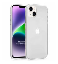 Microsonic Apple iPhone 14 Plus Kılıf Transparent Soft Beyaz (Renksiz)