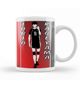 Haikyu Tobio Kageyama Kupa Bardak Porselen