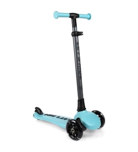 Let's Ride 3 Tekerlekli Katlanabilir Işıklı Scooter Turkuaz