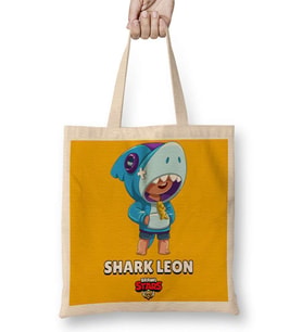 Brawl Stars Shark Leon Bez Çanta Uzun Saplı