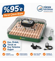 My110 Yumurta Kapasiteli Tam Otomatik Kuluçka Makinesi Su Pompası Ve Yedek Çevirme Motoru Hediyeli