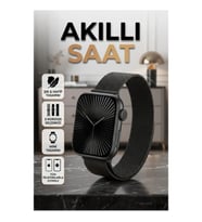 SQ-16 Mini Series 10 Akıllı Saat – 3 Kordonlu Şık ve Hafif Unisex Tasarım