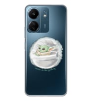 Xiaomi Redmi 13C Uyumlu Yoda Tasarımlı Şeffaf Telefon Kılıfı