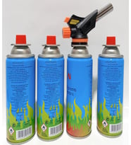 Torç Kartuş Pürmüz Çakmak 220g x 4 Tüp Hediyeli Jet Çakmak Ayarlı Mutfak,El İşçi
