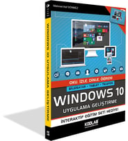 WINDOWS 10 UYGULAMA GELİŞTİRME (Siyah - Beyaz)