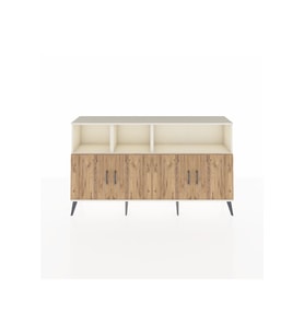 Arges Konsol 6 Raflı 4 Kapaklı 176x30x99 Aytaşı-Çam/Aytaşı