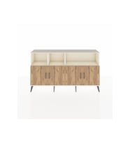 Arges Konsol 6 Raflı 4 Kapaklı 176x30x99 Aytaşı-Çam/Aytaşı