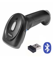 Tiwox VSK-227 Bluetooth Kablosuz 2.4G USB 1D Lazer Barkod Okuyucu Tarayıcı El Tipi (Bataryalı + Dongle)
