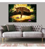 Miyrem Exclusive Serie"  Leopar Kanvas Tablo