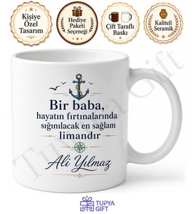 Dünyanın En Harika Babası Temalı Kupa Bardak Babalar Günü Hediyesi