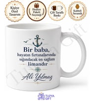 Dünyanın En Harika Babası Temalı Kupa Bardak Babalar Günü Hediyesi