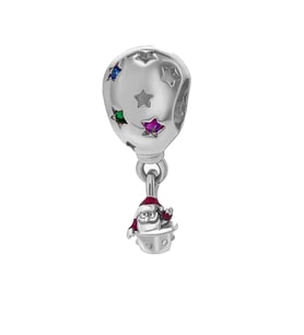 Fubena Noel Baba Sallantılı Balon Charm