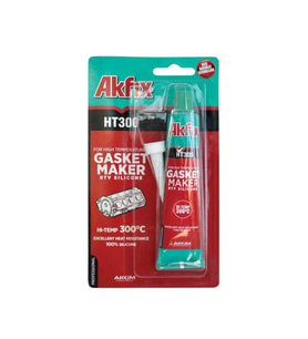 Akfix HT300 Yüksek Isı Silikonu 300° 50 gr (Kırmızı)