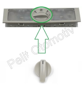 Tiguan Arka Tavan Lamba Düğmesi 6Q0947291A / 6Q0947291B (Gri)