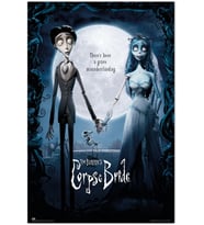 Erik Corpse Bride Poster - 91,4 cm x 61,0 cm - Rulo halinde gönderim - Havalı Poster - Sanat Posteri - Poster ve Baskılar - Duvar Posteri