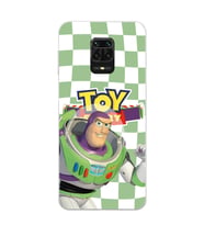 Redmi Note 9 Pro/Note 9S Uyumlu Toy Story Buzz Desenli Şeffaf Telefon Kılıfı
