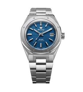 Nivada Grenchen F77 Blue 41Mm 69041A77B Kol Saati