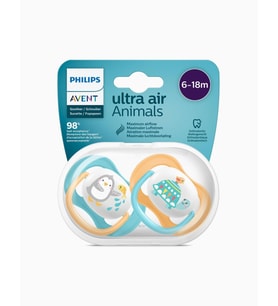 Philips Avent Ultra Air Animals 2li Emzik 6-18 Ay - Unisex (Çok Renkli)