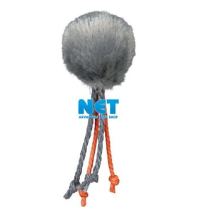 Trixie kedi oyuncağı zilli kediotlu peluş top 4 cm