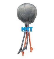 Trixie kedi oyuncağı zilli kediotlu peluş top 4 cm