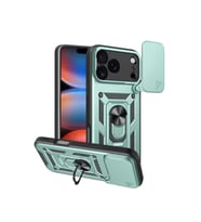 İphone 17 Pars Lens Yüzüklü - Yeşil