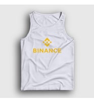 Presmono Unisex Beyaz Logo V2 Binance Bitcoin Atlet 324821tt (Beyaz)