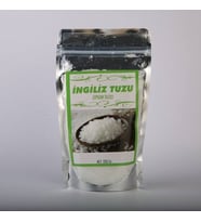 İNGİLİZ TUZU SAF KATKISIZ 200 GR PAKETLERDE İNGİLİZ TUZU