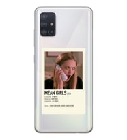 Samsung Galaxy A51 Uyumlu Mean Girls Tasarımlı Şeffaf Telefon Kılıfı