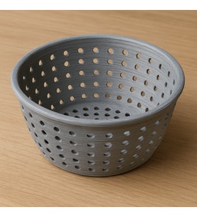 Çok Amaçlı Yuvarlak Elek – 3D Baskılı