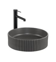 E-W1001MF Tezgah Üstü Mat Füme Lavabo